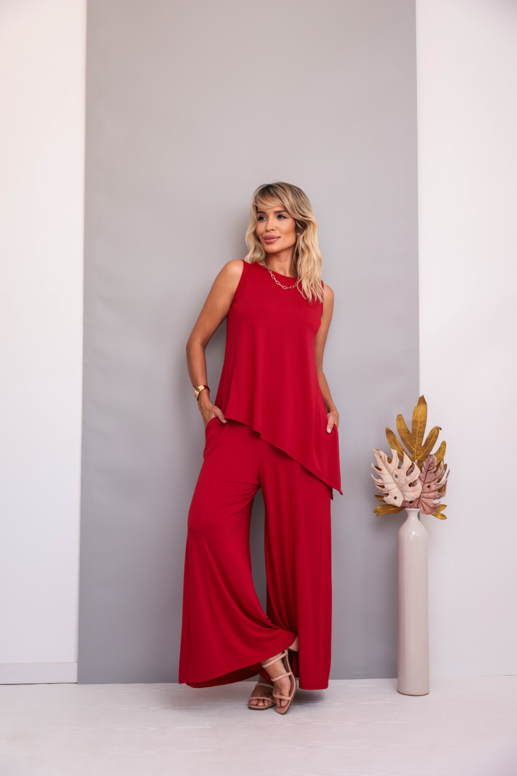 Conjunto Susana vermelho