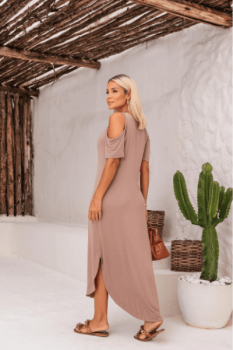 Vestido Giulia Longuete Nude