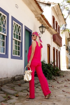 Conjunto Valentina 2.0 Reformulado Pink Verão