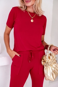 Conjunto Erika Confort Vermelho