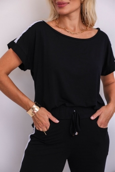 Conjunto Comfy style verão preto