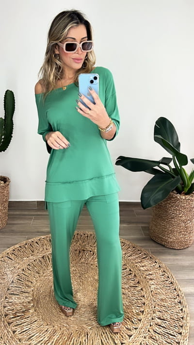 Conjunto Marisa Verão Verde